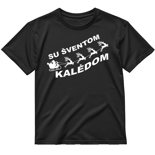 „Su Šventom Kalėdom" Marškinėliai