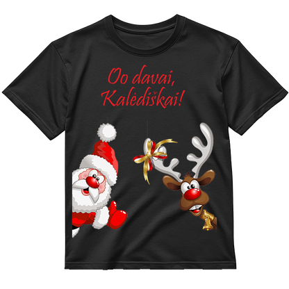„Oo davai, Kalėdiškai!" Marškinėliai
