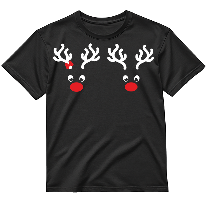 „Kalėdų Elnių Akytės" Marškinėliai