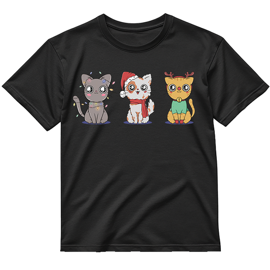 „Kalėdiniai Katinukai" Marškinėliai