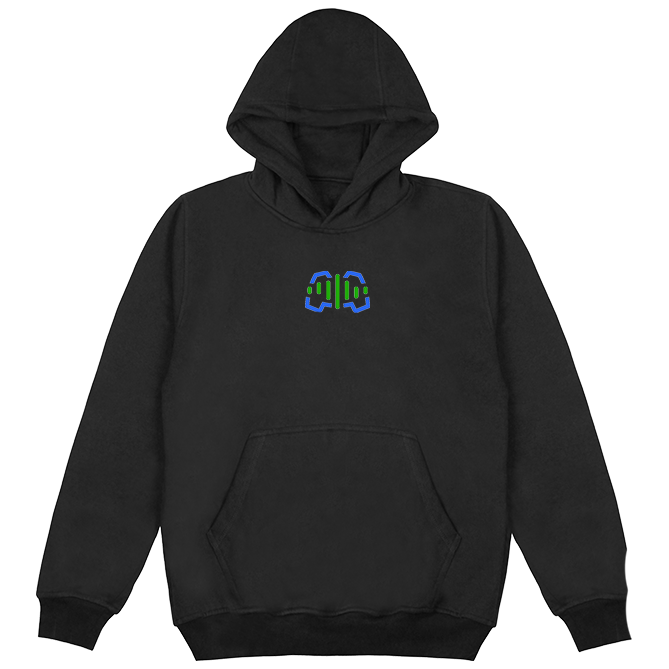 Mažas logotipas krūtinės centre „Žaidimų Balsas“ Džemperis