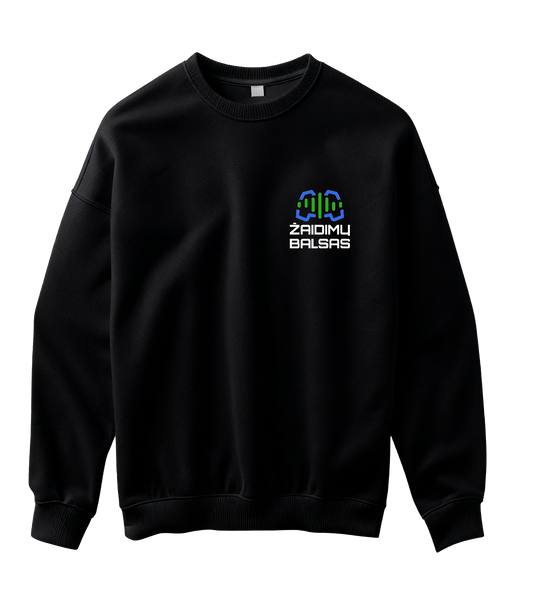 Logotipas širdies plote „Žaidimų Balsas” Džemperis