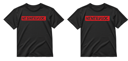 „Nesinervuok/Nenervuok" COMBO Marškinėliai