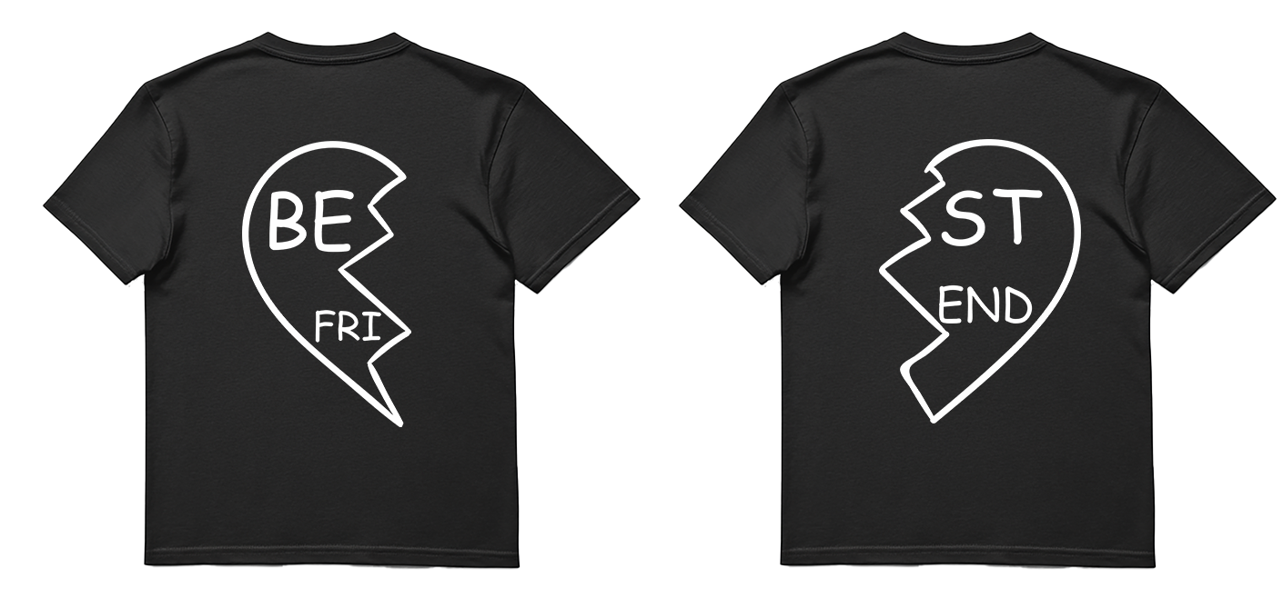 „Best Friend" COMBO Marškinėliai