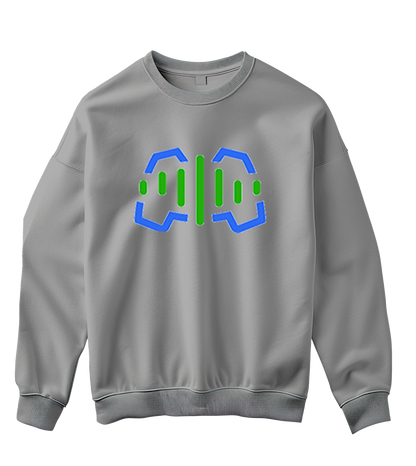 Logotipas krūtinės centre „Žaidimų Balsas“ Džemperis