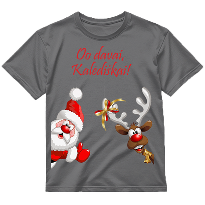 „Oo davai, Kalėdiškai!" Marškinėliai