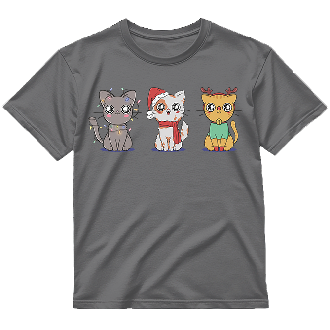 „Kalėdiniai Katinukai" Marškinėliai