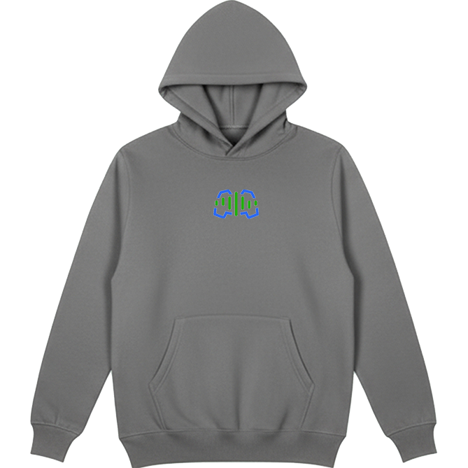 Mažas logotipas krūtinės centre „Žaidimų Balsas“ Džemperis