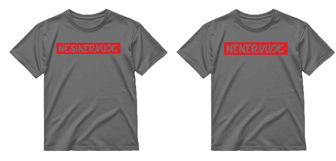 „Nesinervuok/Nenervuok" COMBO Marškinėliai