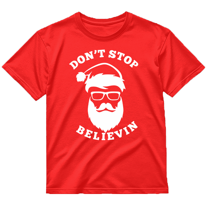 „Don't Stop Believin" Marškinėliai