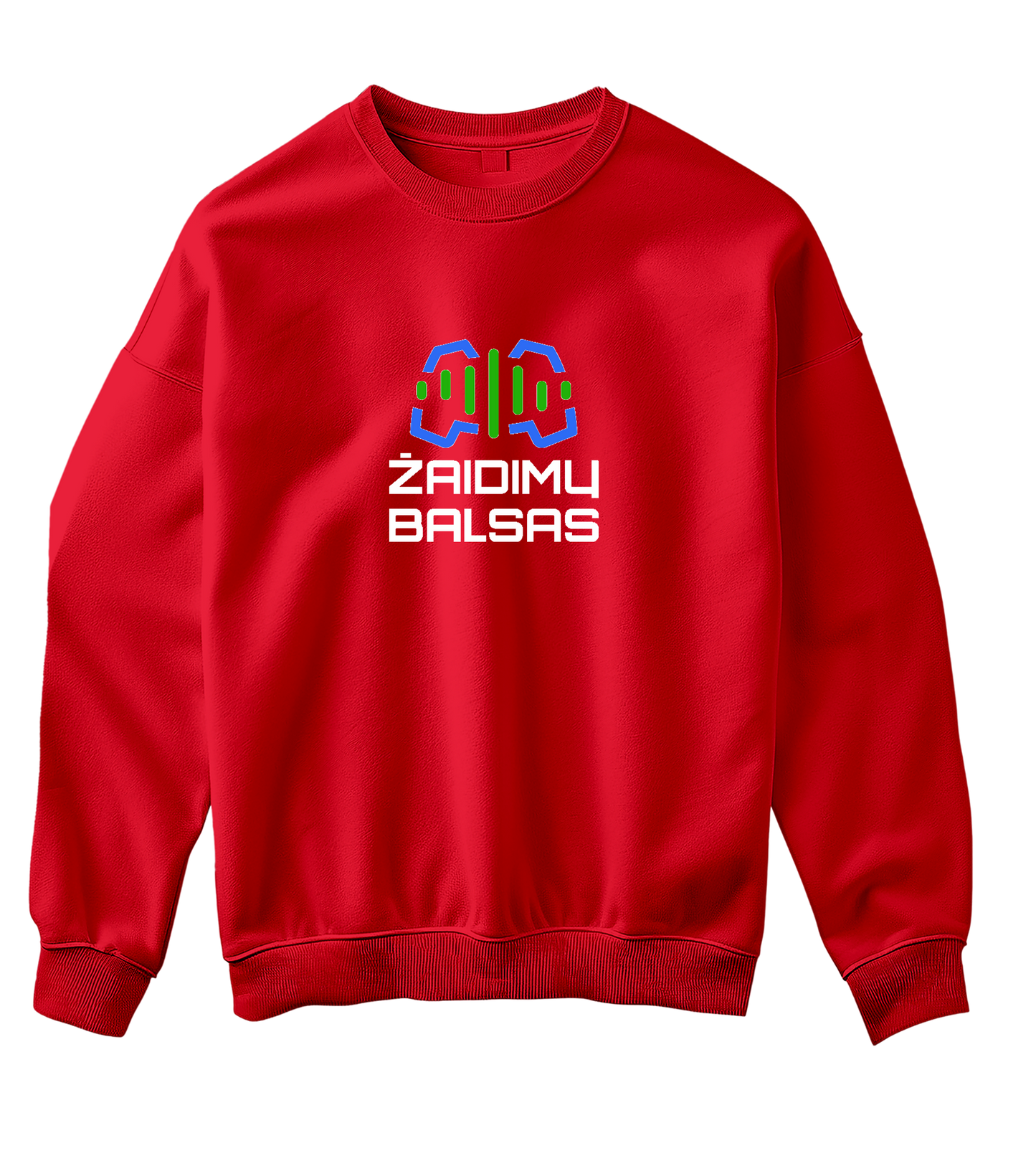 „Žaidimų Balsas” Džemperis be gobtuvo