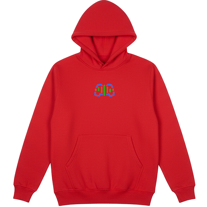 Mažas logotipas krūtinės centre „Žaidimų Balsas“ Džemperis