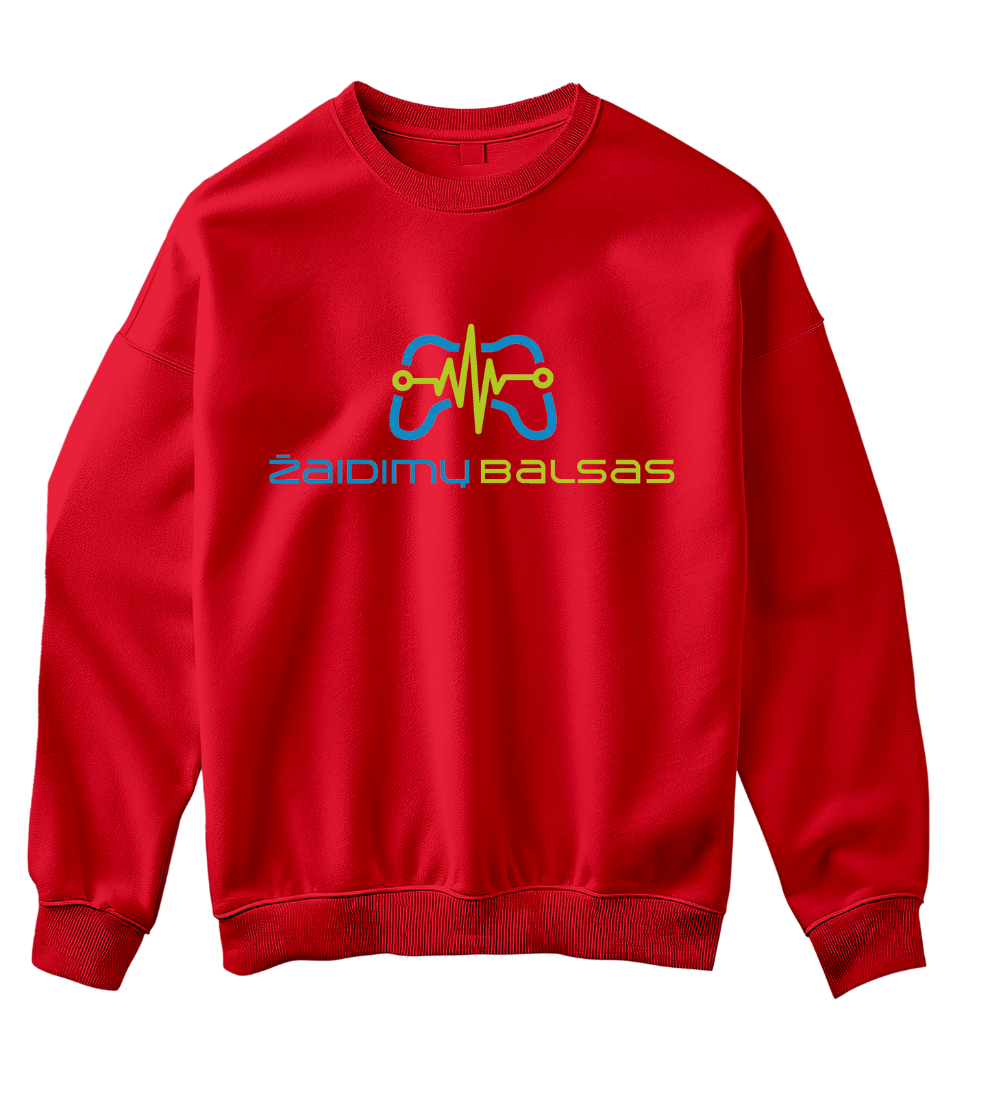 Old School „Žaidimų Balsas” Džemperis be gobtuvo