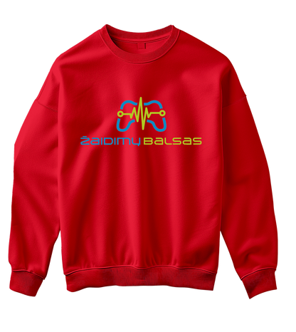 Old School „Žaidimų Balsas” Džemperis be gobtuvo