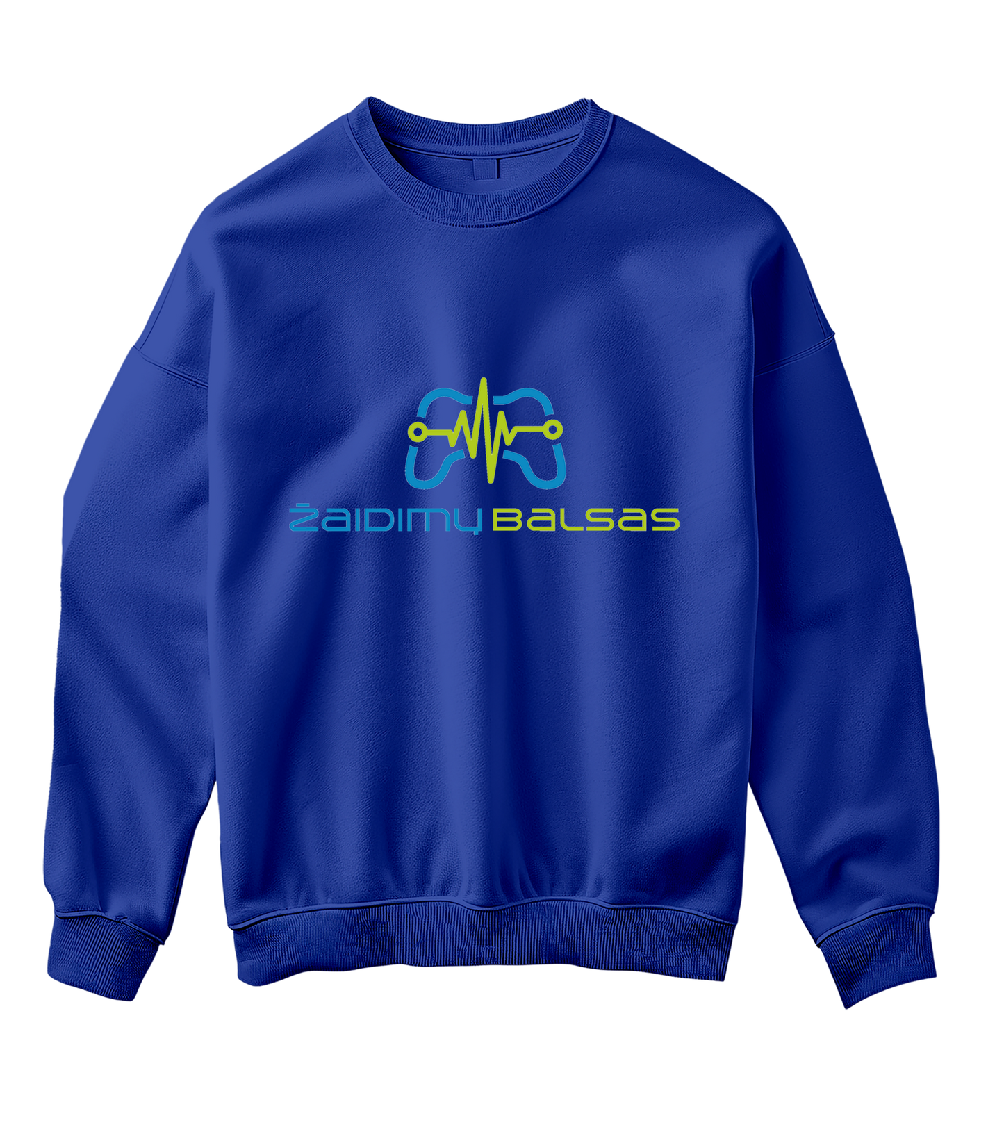 Old School „Žaidimų Balsas” Džemperis be gobtuvo