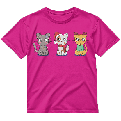 „Kalėdiniai Katinukai" Marškinėliai