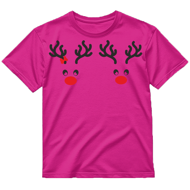 „Kalėdų Elnių Akytės" Marškinėliai