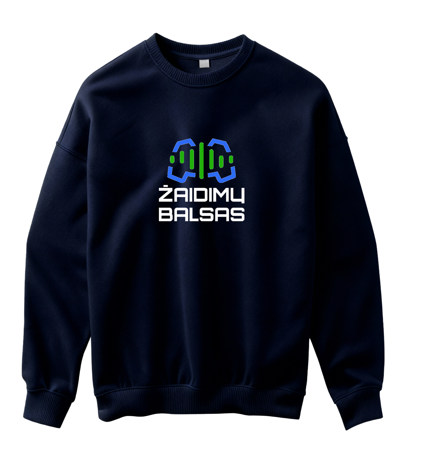 „Žaidimų Balsas” Džemperis be gobtuvo